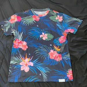 Diamond supply co Dj Khalid floral tee